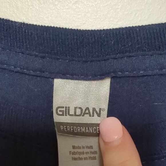 Gildan Navy Blue Team USA Volleyball Tee - Picture 4 of 5